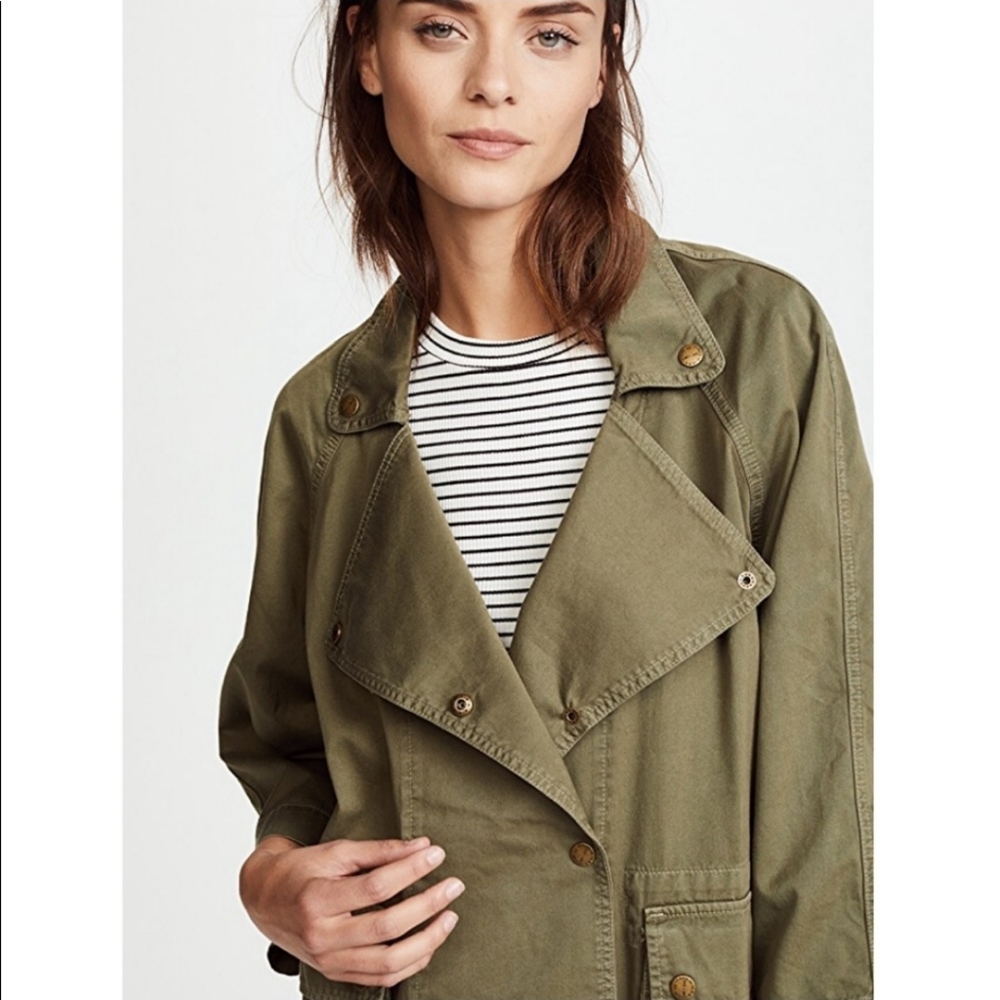 Current Elliott | Infantry Utility Jacket In Oliv… - image 2